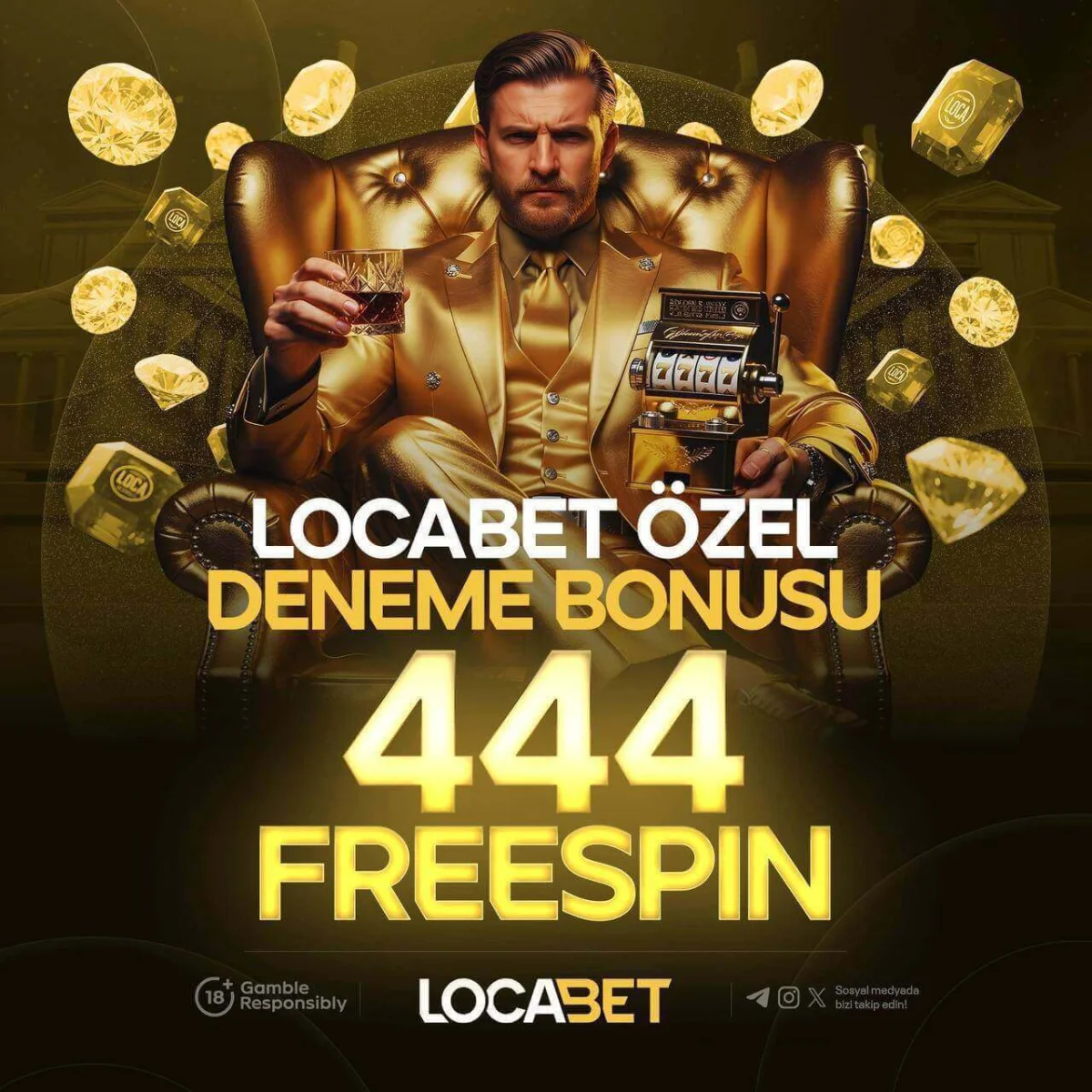 444 Freespin Kampanyası: Locabet ile Slotlarda Stratejik Başlangıç - locabet rehber görseli